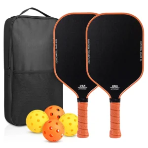 Pickleball Paddle T700 Carbon Fiber Frosted Surface 16MM Enhanced Sweet Spot&Control&Power Anti-slip Grip USAPA Compliant