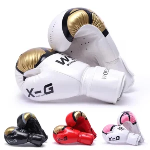 WOSWEIR-Kick Boxing Gloves Men Women PU Karate Muay Thai Guantes De Boxeo Free Fight MMA Sanda Training Adults Kids Equipment