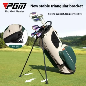 PGM QB175 Golf Bag Women's Stand Bag 7-Grid Plug Hole Shoulder Strap Golf Waterproof Microfiber Club Bag